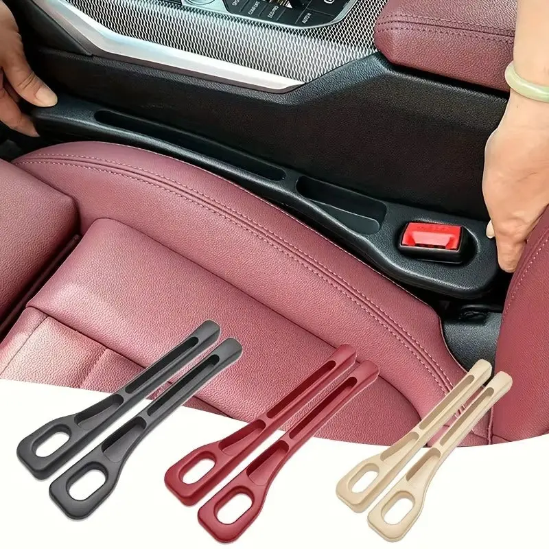 1 Pair Car Seat Gap Filler Storage Box Interior Kits Organizer for Gap Decor Car Seat Gap Decorative Accessory